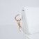 Bag-clate on magnets, strap on the wrist, white color