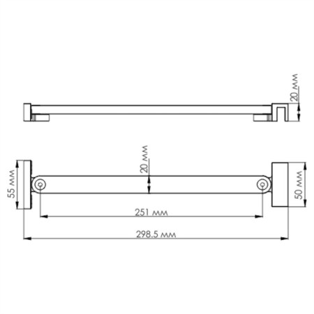 The shower curtain is a Wasserkraft D392 shower, stainless steel, white-1
