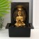The desktop fountain from the network, backlight "Buddha Meditation in the Grotto" 21x17.5x26 cm