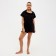Combineson female minku, black color, size 44