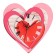 Watch wall "Hearts", discrete move