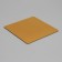 The substrate is reinforced, square, gold - coffee, 26 x 26 cm, 3.2 mm