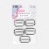 The buckle is regulatory, the inner width is 25 mm, the thickness is 3 mm, 5 pcs, the color is silver
