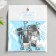 Souvenir wallet metal "Rowing money" MIX 4.5x1.5cm