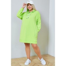 Women's dress, size 56, light green color