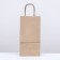 Craft package without printing, round handle 12 x 8 x 24 cm, set 10 pcs