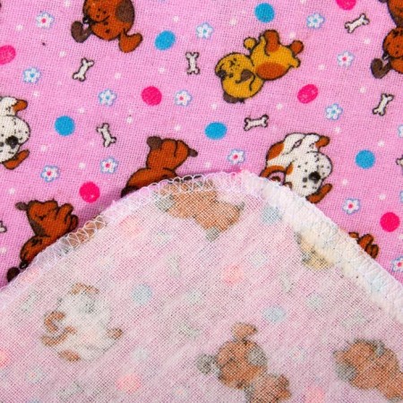 Flanel diaper, size 75x120 cm, color mix, 170 g/m2, cotton 100%-1