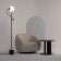 Taleser Maytoni Mod230FL-01B, E14, 1x3 W, 160x160x1715 mm, 20 lm, 3000k, black