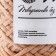 Knitting cord 100% polyester, width 3 mm 100m (caramel)