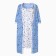 Female set (shirt/robe) for pregnant women, blue color, size 52