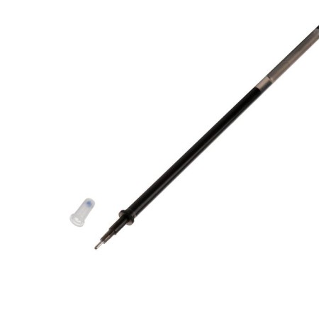 Gel rod 0.5 mm, for a handle with erased ink, 131 mm, black ink (barcode on a piece)-4
