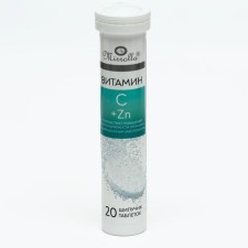 Vitamin C 500 mg + zinc mirrolla, for the immune system, 20 sparkling tablets