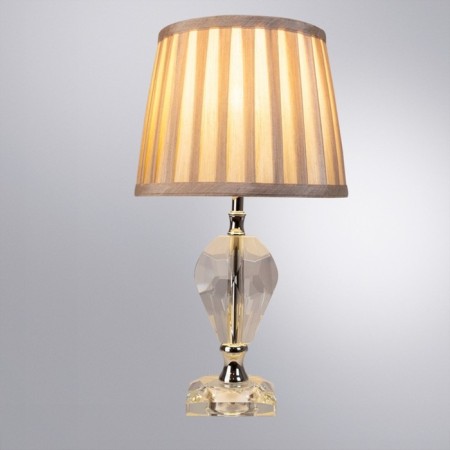 Decorative table lamp Arte Lamp Capella A4024LT-1CC, E14, 40 W, 23x23x41 cm, chrome