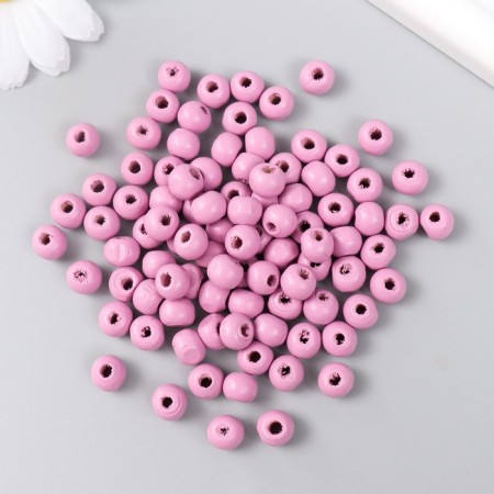 Beads for creativity tree "Lilac Astra" D-0.8 cm, set of 20 g-1