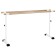 Portable choreographic machine adjustable (supports - stainless steel) No. 9 stainless steel. steel, white