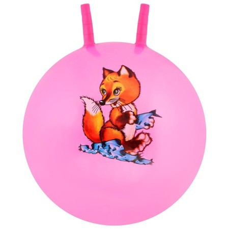 Jumping ball with horns, D = 45 cm, 350 g, Mix color-4
