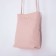 Cross-Body bag on the valve, pink color