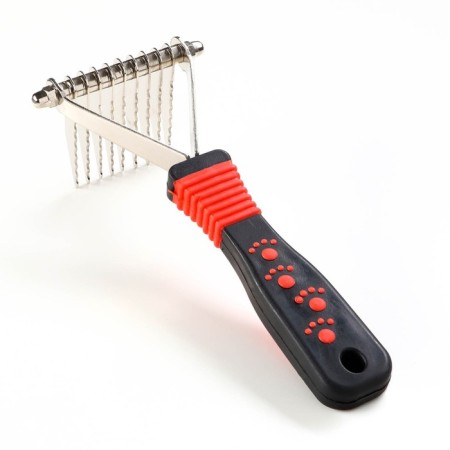 Coltunoresis-grab, 9 blades, with bones on the handle, black and red-1