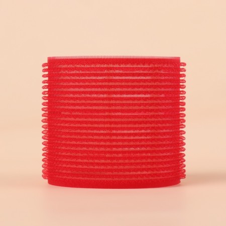 Velcro curlers, d = 6 cm, in a cosmetic bag, 6 pcs, color mix-12