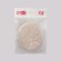 Washing sponge "Waste", 11 × 8.7 × 2 cm, beige color
