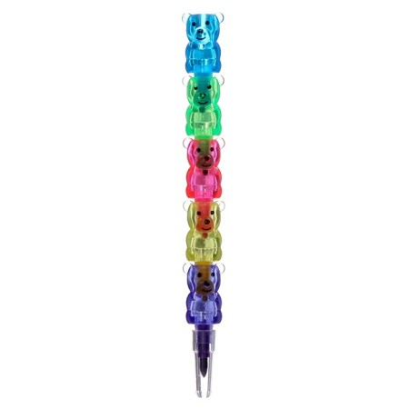 Wax pencil "Bear", set of 5 colors-1