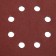Circle of abrasive grinding under the "Velcro" tundra, perforated, 150 mm, p120, 5 pcs.