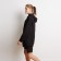 Hudy female minku: Casual Collection Black color, rr 46-48