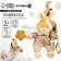 Soft suspension "Bunny in pajamas", with a tear, on a crib, stroller, crumb I