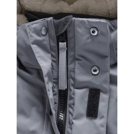 Winter park for a boy, height 116 cm, gray color-3
