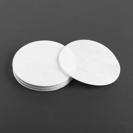 Filters d 150 mm, white tape, medium filtration, set 100 pcs