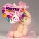 Soft toy in a bag "Bunny", mix
