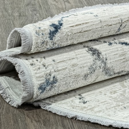 Oval carpet Durkar Rubi, size 160x230 cm, color Cream/Cream-3