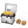 Fritten KitFort KT-6240, 2000 W, 4.8/2.2 L, 130-190 ° C, silver-black