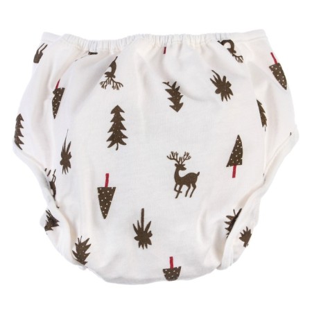 Reusable diaper "Christmas trees", size m-4