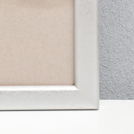 Photo frame pine c19 silver 60x80 cm (plastic screen)-1