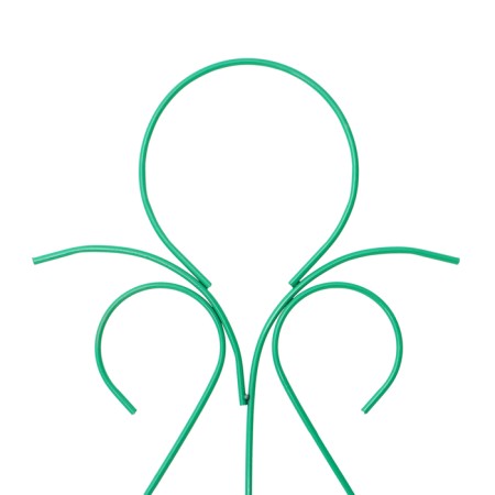 Shpalera, 175 × 55 × 1 cm, metal, green, "tulip mini"-2