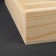 Organizer for needlework, wooden, with an acrylic cover, 9 departments, 17 × 13 × 3.5 cm