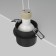 Technical DL050-01B, GU10, 1x12 W, 68x68x55 mm, black lamp