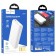 External battery Hoco J87A, 20,000 mAh, 1 USB, 1 Type-C, 3 A, display, white