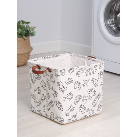 Storage basket "Movement", 34 × 34 × 31 cm, white color