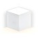 LED LED wall -mounted Ambrella Light, Wall, FW139, LED, 10 W, 700LUM, 4200K, white color, sand