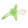 Nipple set - a dummy with a holder, SL, KL +6 months, with a cap "Butterfly", green
