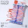 Bracelet-reinforcing "Red thread" set of 12 pcs., Glazik, blue color, d = 6 cm