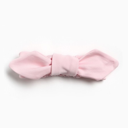 Girl's head bandage, pink color, height 74 cm