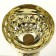 Cup 106, award figure, gold, a stone, 18.8 x 7 x 5 cm.