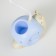 Table lamp "Snail" LED 1 mode 4.2W USB blue 8.5x13x29 cm Risalux