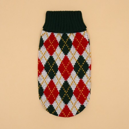 Sweater "Chess", S (DS 23, Osh 23, OG 26-45 cm)-8