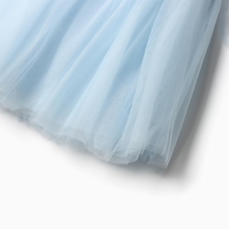 Dressing Children's Dress Minaku: Partydress, Blue Color, Height 104 cm-7
