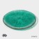 Glass plate "fireworks", d = 15.5 cm, emerald color