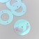 Sequins "Circle in the ring" Direct-blue set 30 g d = 2 cm